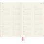 Kalendarz tygodniowy MOLESKINE 2026 Sakura, 18M, L, 13x21cm, Kalendarze, Zeszyty i bloki