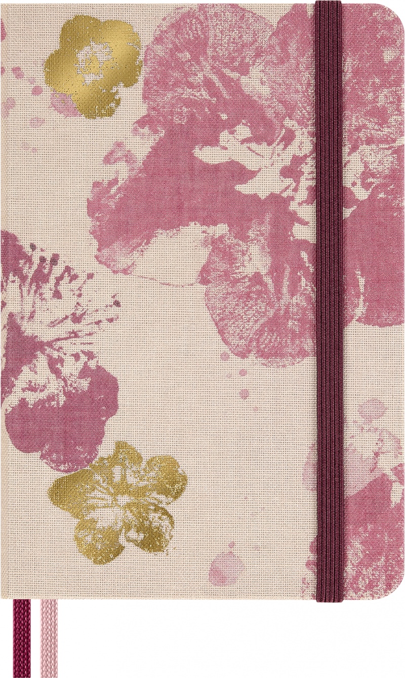 Notes MOLESKINE 2026 Sakura, P, 9x14cm, w linie, Notatniki, Zeszyty i bloki