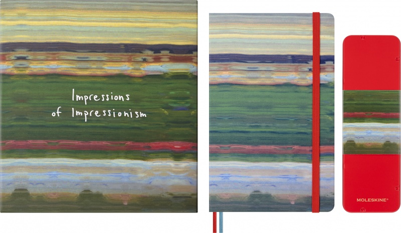 Zestaw MOLESKINE Impresjonizm Mus&eacute;e d'Orsay + 6 kredek d'Orsay, Produkty kreatywne, Artykuły szkolne