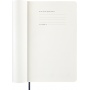 Kalendarz dzienny MOLESKINE 2027, 12M, L, 13x21cm, miękka oprawa, sapphire blue, Kalendarze, Zeszyty i bloki