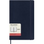 Kalendarz dzienny MOLESKINE 2027, 12M, L, 13x21cm, miękka oprawa, sapphire blue, Kalendarze, Zeszyty i bloki