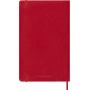 Kalendarz dzienny MOLESKINE 2027, 12M, L, 13x21cm, miękka oprawa, scarlet red, Kalendarze, Zeszyty i bloki