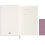 Kalendarz dzienny MOLESKINE 2027, 12M, L, 13x21cm, twarda oprawa, majestic pink, Kalendarze, Zeszyty i bloki