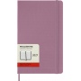 Kalendarz dzienny MOLESKINE 2027, 12M, L, 13x21cm, twarda oprawa, majestic pink, Kalendarze, Zeszyty i bloki