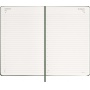 Kalendarz dzienny MOLESKINE 2027, 12M, L, 13x21cm, twarda oprawa, myrtle green, Kalendarze, Zeszyty i bloki