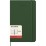 Kalendarz dzienny MOLESKINE 2027, 12M, L, 13x21cm, twarda oprawa, myrtle green, Kalendarze, Zeszyty i bloki