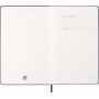 Kalendarz dzienny MOLESKINE 2027, 12M, L, 13x21cm, twarda oprawa, sapphire blue, Kalendarze, Zeszyty i bloki