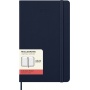 Kalendarz dzienny MOLESKINE 2027, 12M, L, 13x21cm, twarda oprawa, sapphire blue, Kalendarze, Zeszyty i bloki