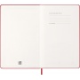 Kalendarz dzienny MOLESKINE 2027, 12M, L, 13x21cm, twarda oprawa, scarlet red, Kalendarze, Zeszyty i bloki