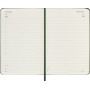 Kalendarz dzienny MOLESKINE 2027, 12M, P, 9x14cm, twarda oprawa, myrtle green, Kalendarze, Zeszyty i bloki