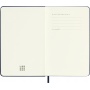 Kalendarz dzienny MOLESKINE 2027, 12M, P, 9x14cm, twarda oprawa, sapphire blue, Kalendarze, Zeszyty i bloki