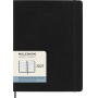 Kalendarz miesięczny MOLESKINE 2027, 12M, XL, 19x25cm, miękka oprawa, czarny, Kalendarze, Zeszyty i bloki