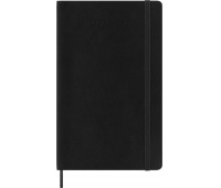 Kalendarz tygodniowy MOLESKINE 2026/27, 18M, L, 13x21cm, miękka oprawa, czarny, Kalendarze, Zeszyty i bloki