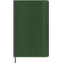Kalendarz tygodniowy MOLESKINE 2027, 12M, L, 13x21cm, miękka oprawa, myrtle green, Kalendarze, Zeszyty i bloki