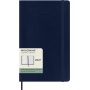 Kalendarz tygodniowy MOLESKINE 2027, 12M, L, 13x21cm, miękka oprawa, sapphire blue, Kalendarze, Zeszyty i bloki