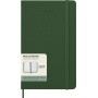 Kalendarz tygodniowy MOLESKINE 2027, 12M, L, 13x21cm, twarda oprawa, myrtle green, Kalendarze, Zeszyty i bloki