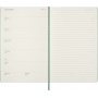 Kalendarz tygodniowy MOLESKINE 2027, 12M, L, 13x21cm, twarda oprawa, Sage Green, Kalendarze, Zeszyty i bloki