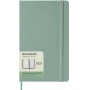 Kalendarz tygodniowy MOLESKINE 2027, 12M, L, 13x21cm, twarda oprawa, Sage Green, Kalendarze, Zeszyty i bloki