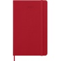 Kalendarz tygodniowy MOLESKINE 2027, 12M, L, 13x21cm, twarda oprawa, scarlet red, Kalendarze, Zeszyty i bloki