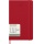 Kalendarz tygodniowy MOLESKINE 2027, 12M, L, 13x21cm, twarda oprawa, scarlet red