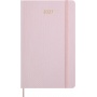Kalendarz tygodniowy MOLESKINE 2027, 12M, L, 13x21cm, edycja limitowana, syntetyczna sk&oacute;ra węża, box, bordeaux, Kalendarze, Zeszyty i bloki