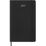 Kalendarz tygodniowy MOLESKINE 2027, 12M, L, 13x21cm, edycja limitowana, syntetyczna sk&oacute;ra węża, box, czarny, Kalendarze, Zeszyty i bloki