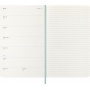 Kalendarz tygodniowy MOLESKINE 2027, 12M, L, 13x21cm, edycja limitowana, syntetyczna sk&oacute;ra węża, box, sage Green, Kalendarze, Zeszyty i bloki