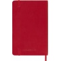 Kalendarz tygodniowy MOLESKINE 2027, 12M, P, 9x14cm, miękka oprawa, scarlet red, Kalendarze, Zeszyty i bloki