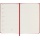 Kalendarz tygodniowy MOLESKINE 2027, 12M, P, 9x14cm, twarda oprawa, scarlet red