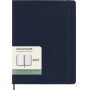 Kalendarz tygodniowy MOLESKINE 2027, 12M, XL, 19x25cm, miękka oprawa, sapphire blue, Kalendarze, Zeszyty i bloki