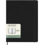 Kalendarz tygodniowy MOLESKINE 2027, 12M, XL, 19x25cm, twarda oprawa, czarny, Kalendarze, Zeszyty i bloki
