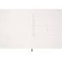 Kalendarz tygodniowy wertykalny MOLESKINE 2027, 13M, XXL, 23,5x28cm, miękka oprawa, czarny, Kalendarze, Zeszyty i bloki