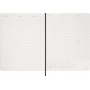 Kalendarz tygodniowy wertykalny MOLESKINE 2027, 13M, XXL, 23,5x28cm, miękka oprawa, czarny, Kalendarze, Zeszyty i bloki