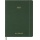 Kalendarz tygodniowy wertykalny MOLESKINE 2027, 13M, XXL, 23,5x38cm, miękka oprawa, myrtle green