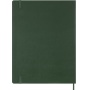 Kalendarz tygodniowy wertykalny MOLESKINE 2027, 13M, XXL, 23,5x38cm, miękka oprawa, myrtle green, Kalendarze, Zeszyty i bloki
