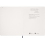 Kalendarz tygodniowy wertykalny MOLESKINE 2027, 13M, XXL, 23,5x28cm, miękka oprawa, sapphire blue, Kalendarze, Zeszyty i bloki
