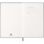 Kalendarz tygodniowy wertykalny MOLESKINE 2027, 12M, L, 13x21cm, twarda oprawa, czarny, Kalendarze, Zeszyty i bloki