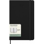 Kalendarz tygodniowy wertykalny MOLESKINE 2027, 12M, L, 13x21cm, twarda oprawa, czarny, Kalendarze, Zeszyty i bloki