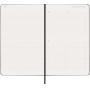 Kalendarz tygodniowy wertykalny MOLESKINE Pro 2027, 12M, L, 13x21cm, twarda oprawa, czarny, Kalendarze, Zeszyty i bloki