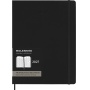 Kalendarz tygodniowy wertykalny MOLESKINE Pro 2027, 12M, XL, 19x25cm, twarda oprawa, czarny, Kalendarze, Zeszyty i bloki