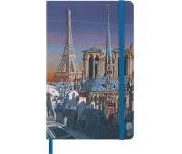 Notes MOLESKINE edycja limitowana Paris, L, w linie, Notatniki, Zeszyty i bloki