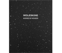 Zestaw MOLESKINE NASA: 2 przypinki + 1 notes L w linie + 4 oł&oacute;wki, Notatniki, Zeszyty i bloki
