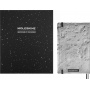 Zestaw MOLESKINE NASA: 2 przypinki + 1 notes L w linie + 4 oł&oacute;wki, Notatniki, Zeszyty i bloki