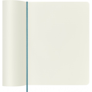 Notatnik MOLESKINE, XL ekstra duży, gładki, miękka okładka, turkusowy, Notatniki, Zeszyty i bloki