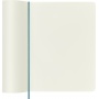 Notatnik MOLESKINE, XL ekstra duży, gładki, miękka okładka, turkusowy, Notatniki, Zeszyty i bloki