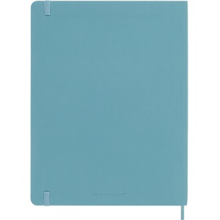 Notatnik MOLESKINE, XL ekstra duży, gładki, miękka okładka, turkusowy, Notatniki, Zeszyty i bloki
