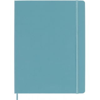 Notatnik MOLESKINE, XL ekstra duży, gładki, twarda okładka, turkusowy, Notatniki, Zeszyty i bloki