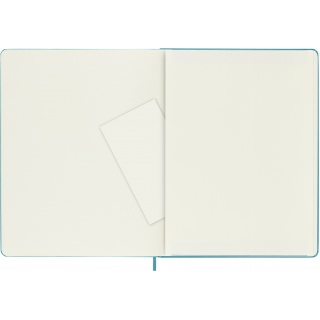 Notatnik MOLESKINE, XL ekstra duży, gładki, twarda okładka, turkusowy, Notatniki, Zeszyty i bloki