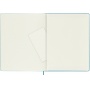 Notatnik MOLESKINE, XL ekstra duży, gładki, twarda okładka, turkusowy, Notatniki, Zeszyty i bloki
