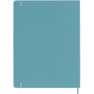 Notatnik MOLESKINE, XL ekstra duży, gładki, twarda okładka, turkusowy, Notatniki, Zeszyty i bloki